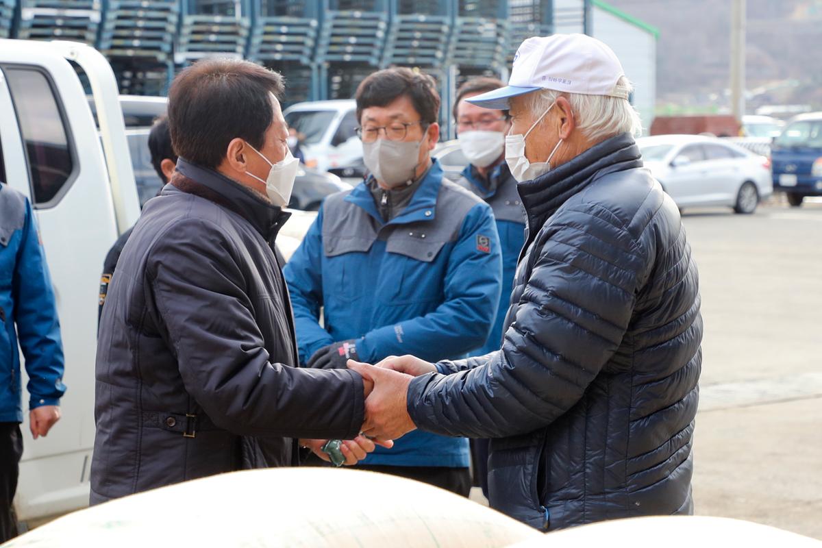 삼가,야로면공공비축미곡 수매 현장 방문