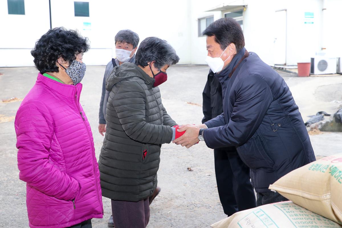 초계면2021년 공공비축미곡 수매 현장 방문