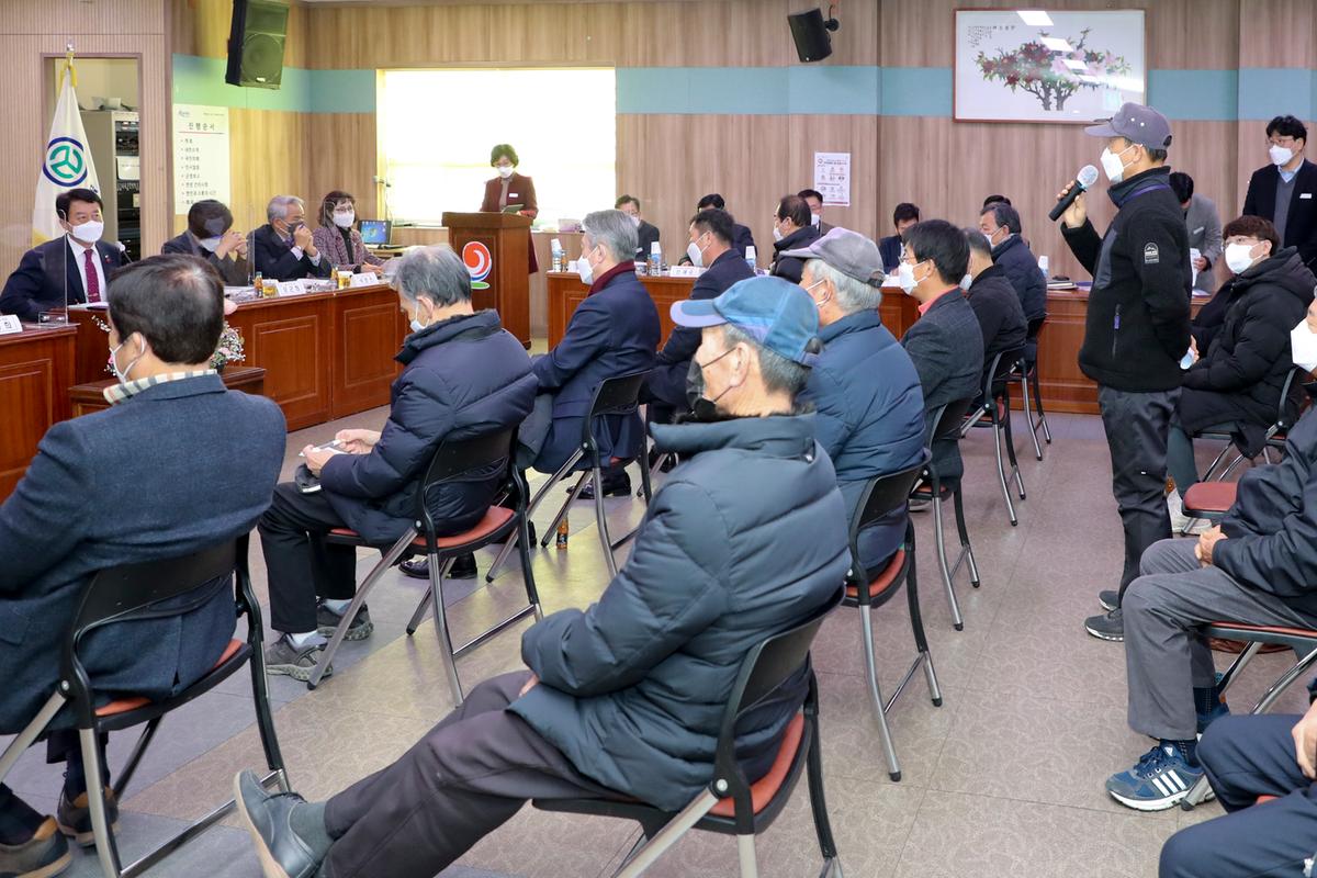율고,초계,쌍책,적중 면정보고회