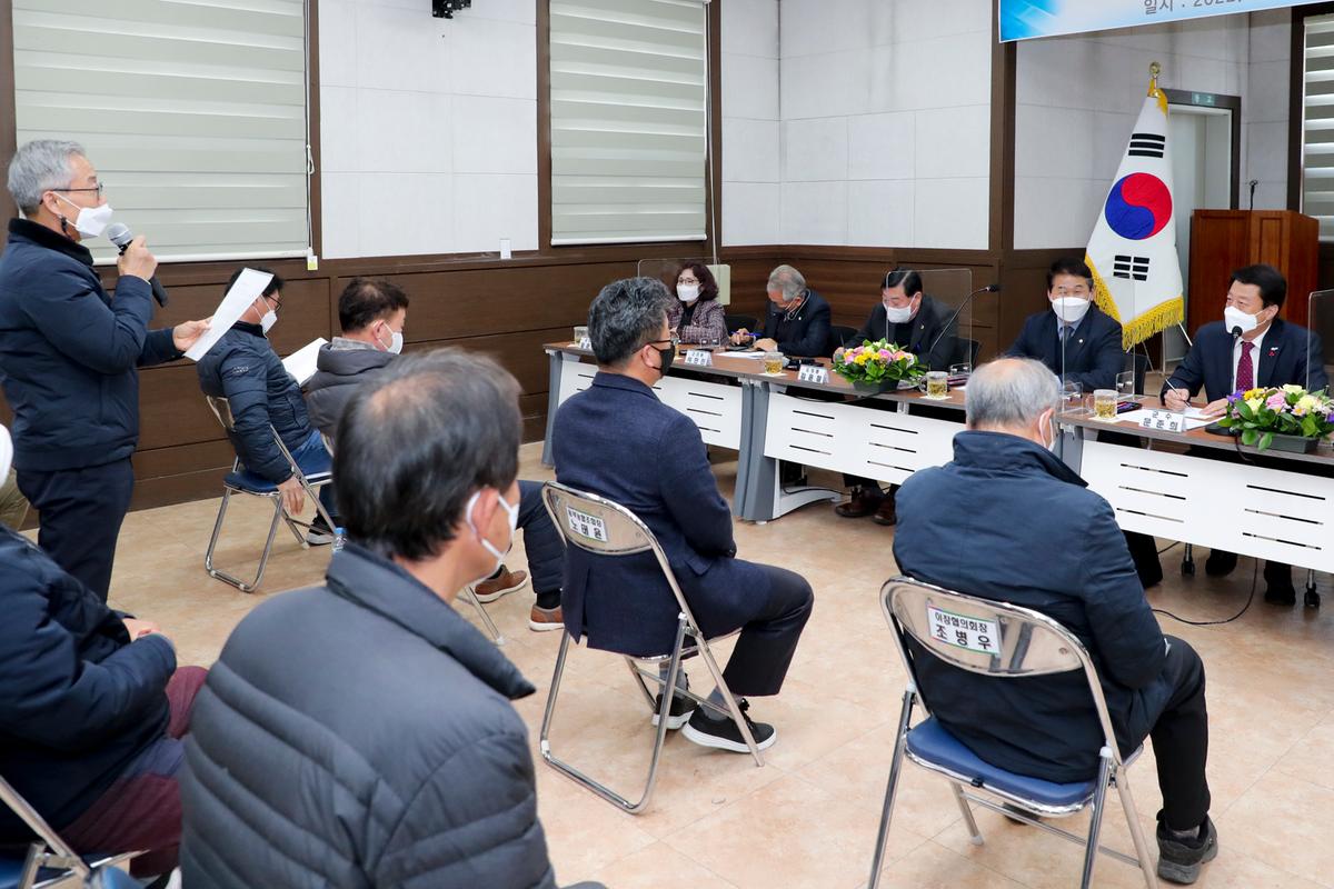 율고,초계,쌍책,적중 면정보고회