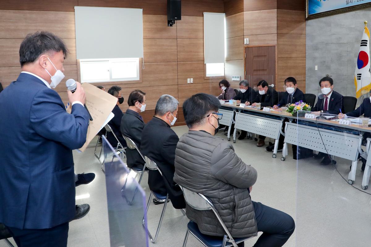 율고,초계,쌍책,적중 면정보고회