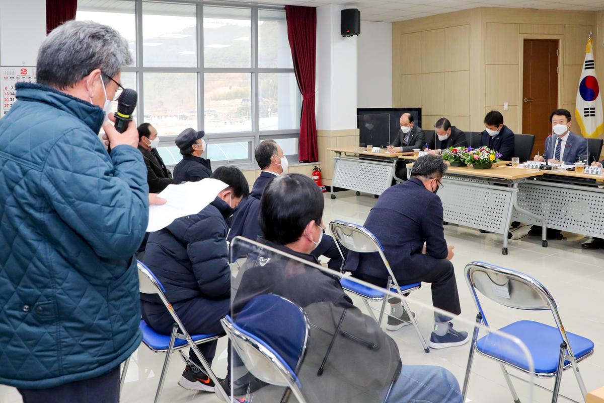 청덕, 덕곡 면정보고회