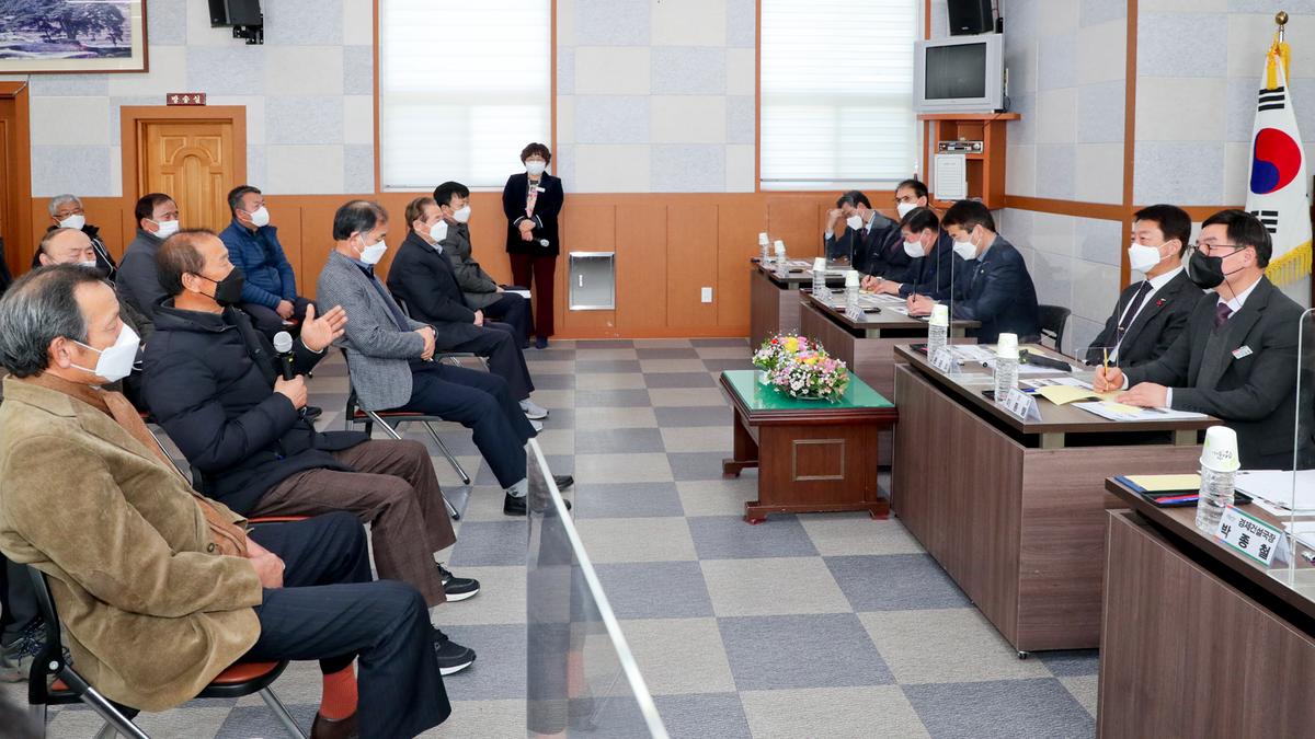 봉산,묘산,야로,가야 면정보고회