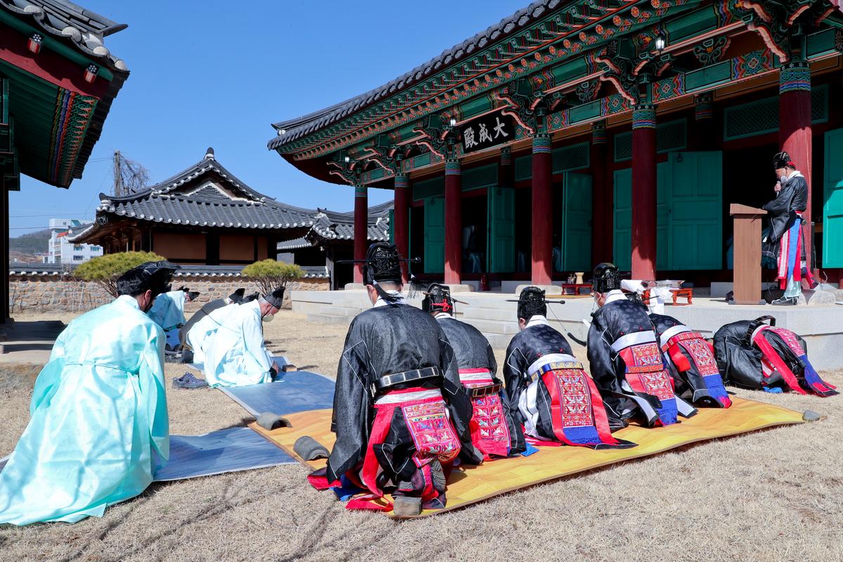 향교 춘기석전대제(춘향제) 개최