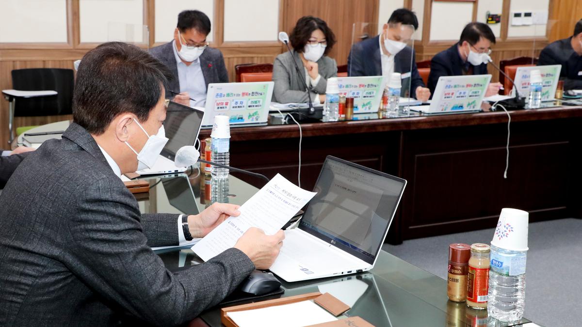 군수주재간부회의