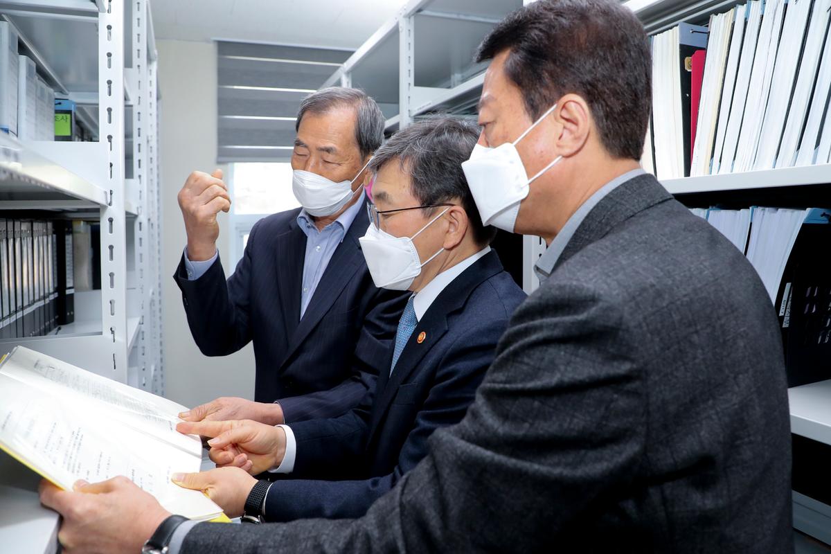 합천원폭피해자복지회관 현장방문