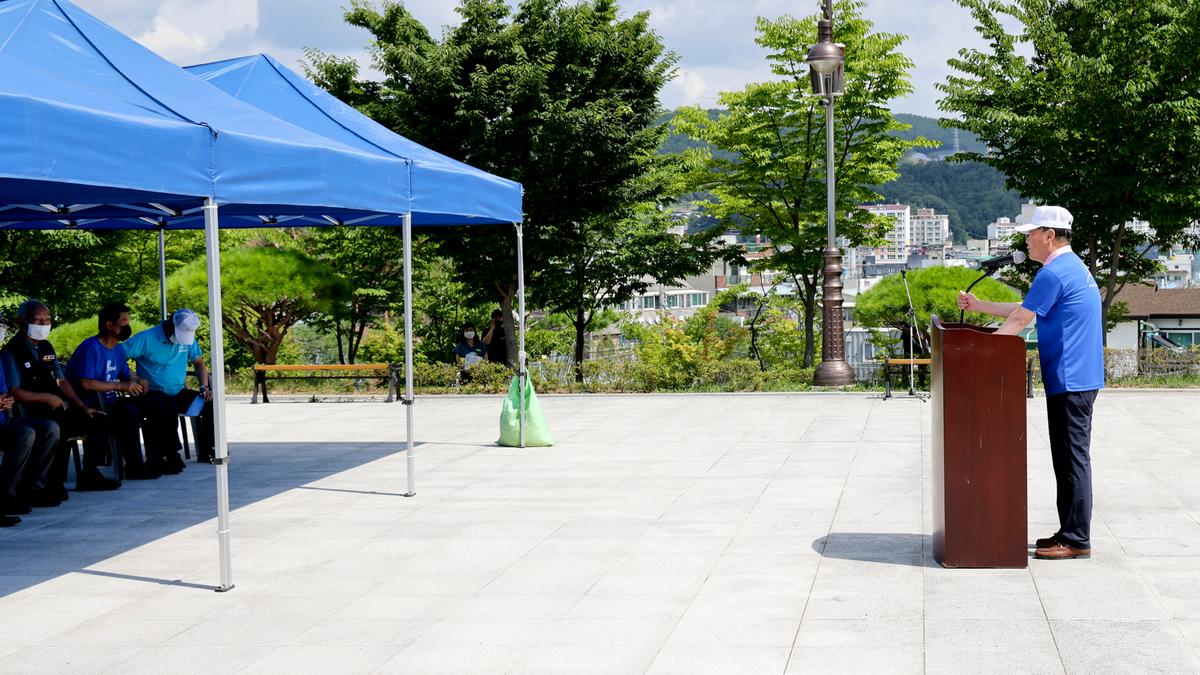한반도 평화통일기원 및 광복 77주년 기념 피스로드 행사