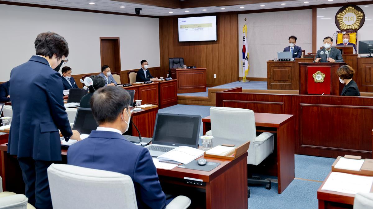 제265회 합천군의회 임시회 2차 본회의 개최