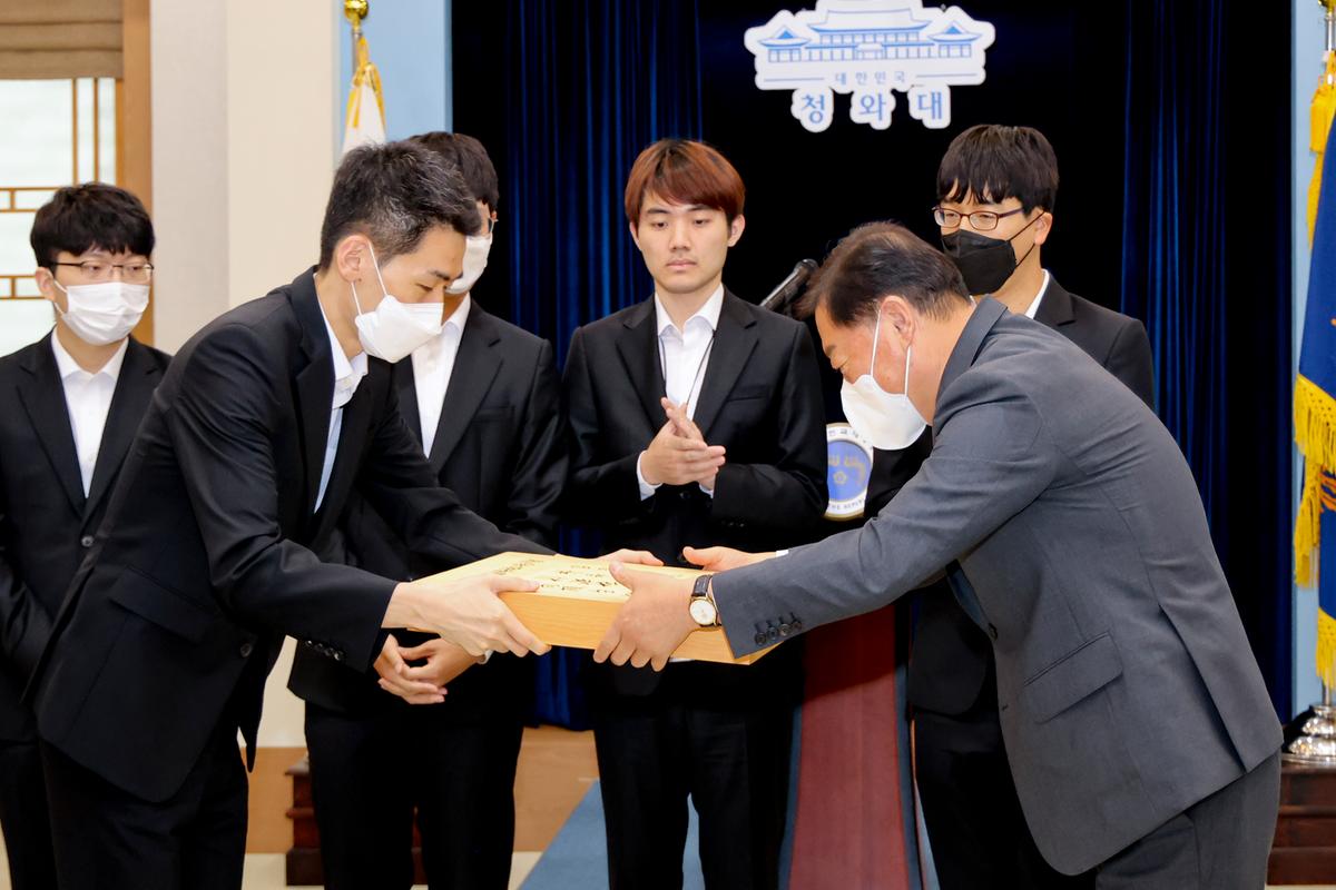 제10회 하찬석국수배 바둑대회 영재 최강전 시상식
