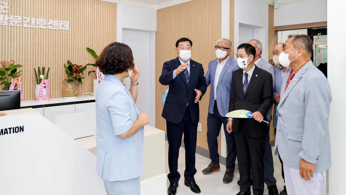 합천군 재가방문간호센터 개소식