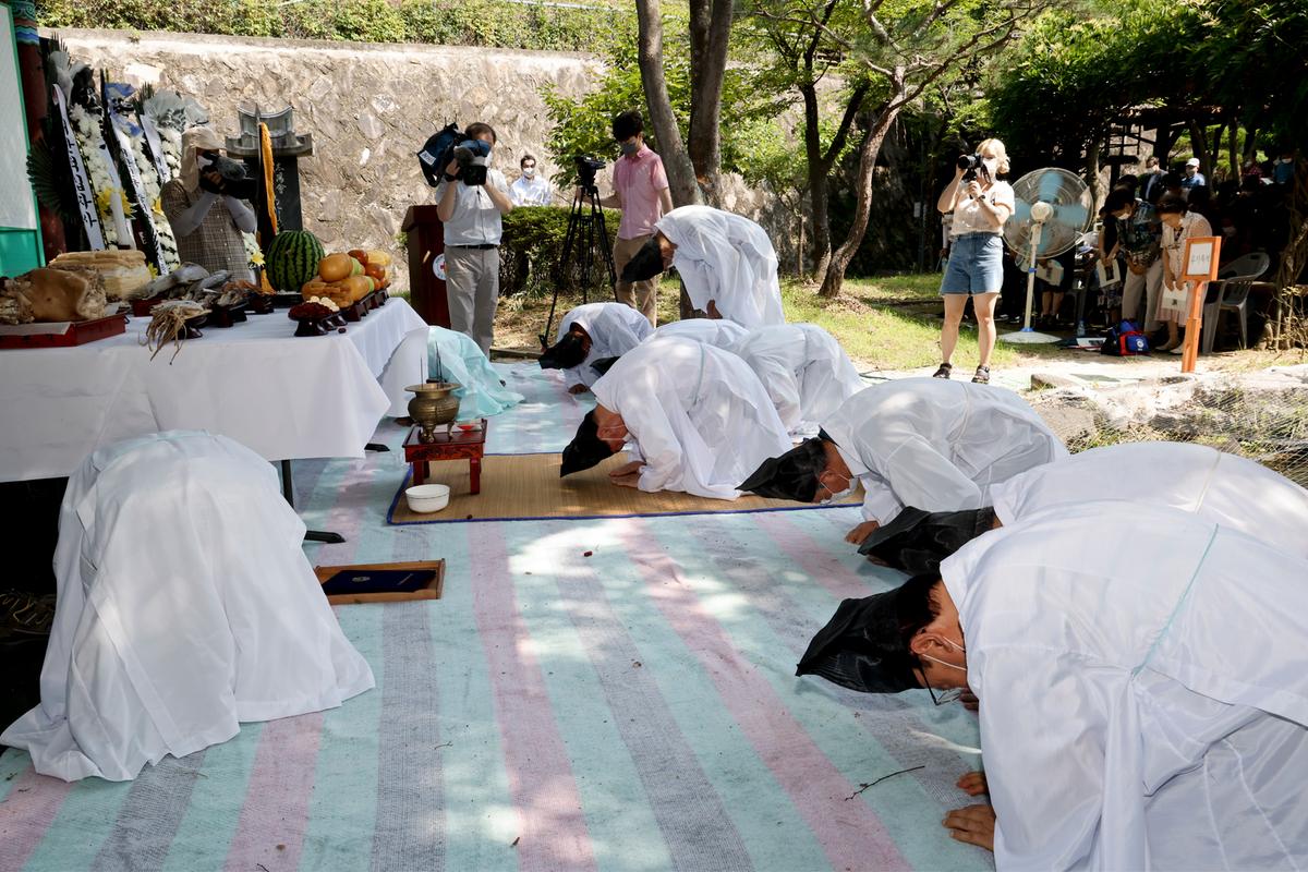 제77주기 원폭희생자 추모제