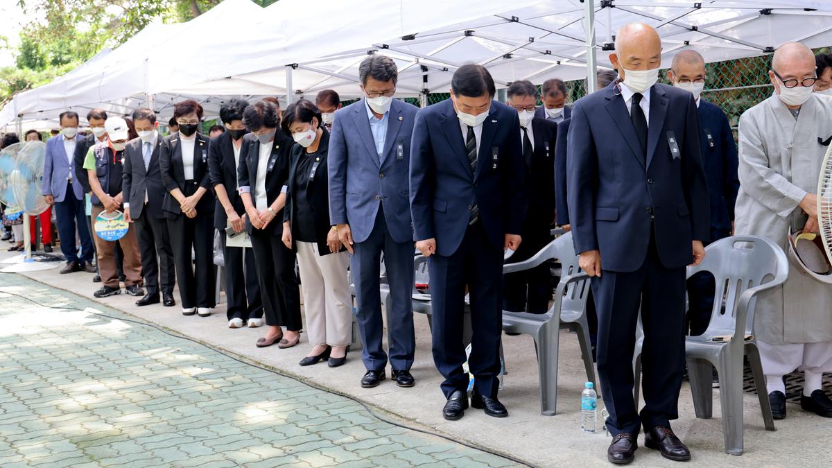 제77주기 원폭희생자 추모제