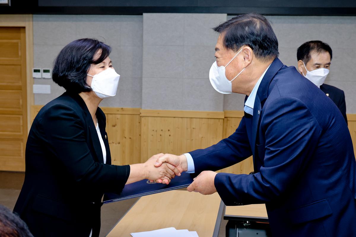 민주평통 합천군협의회 지역대표 자문위원 위촉식