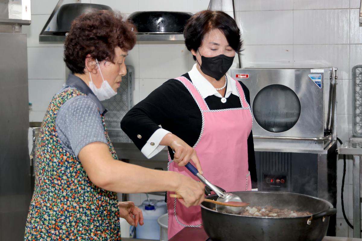 여성단체 반찬나눔 봉사