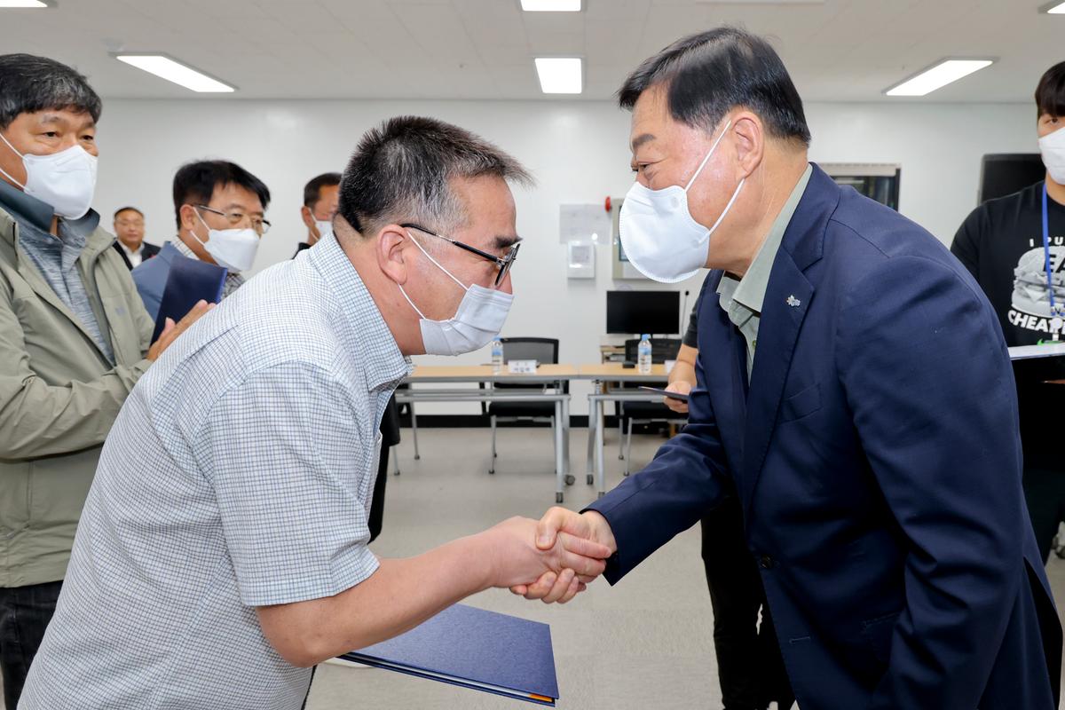 제61회 경남도민체전 합천군선수단 해단식