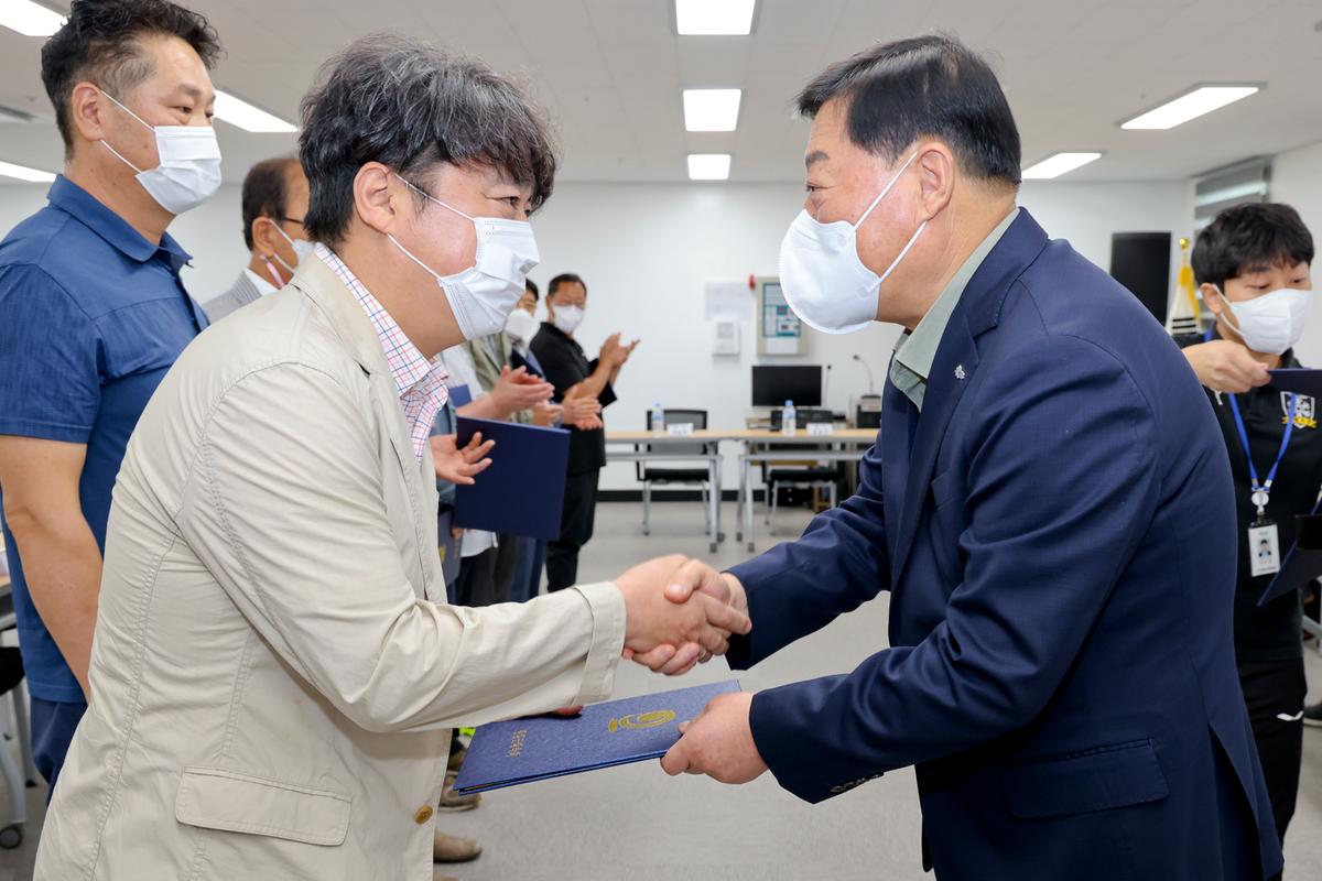제61회 경남도민체전 합천군선수단 해단식