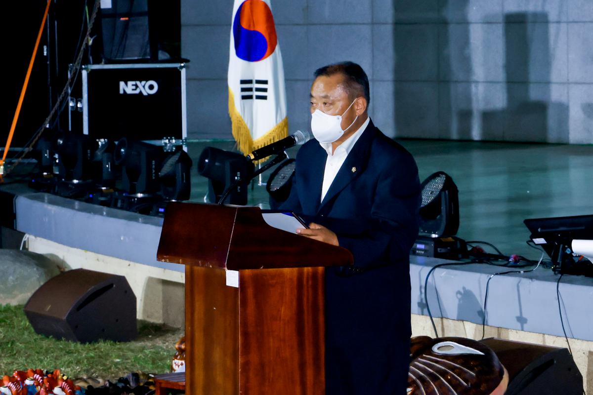 제21회 합천밤마리오광대 탈춤축제