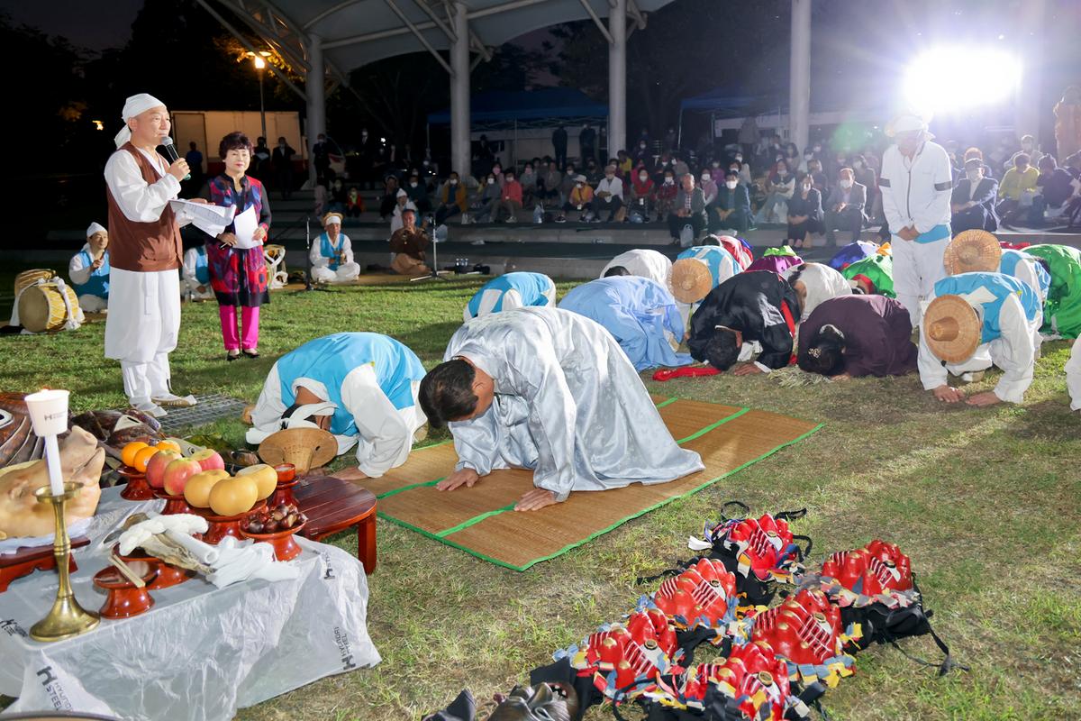 제21회 합천밤마리오광대 탈춤축제