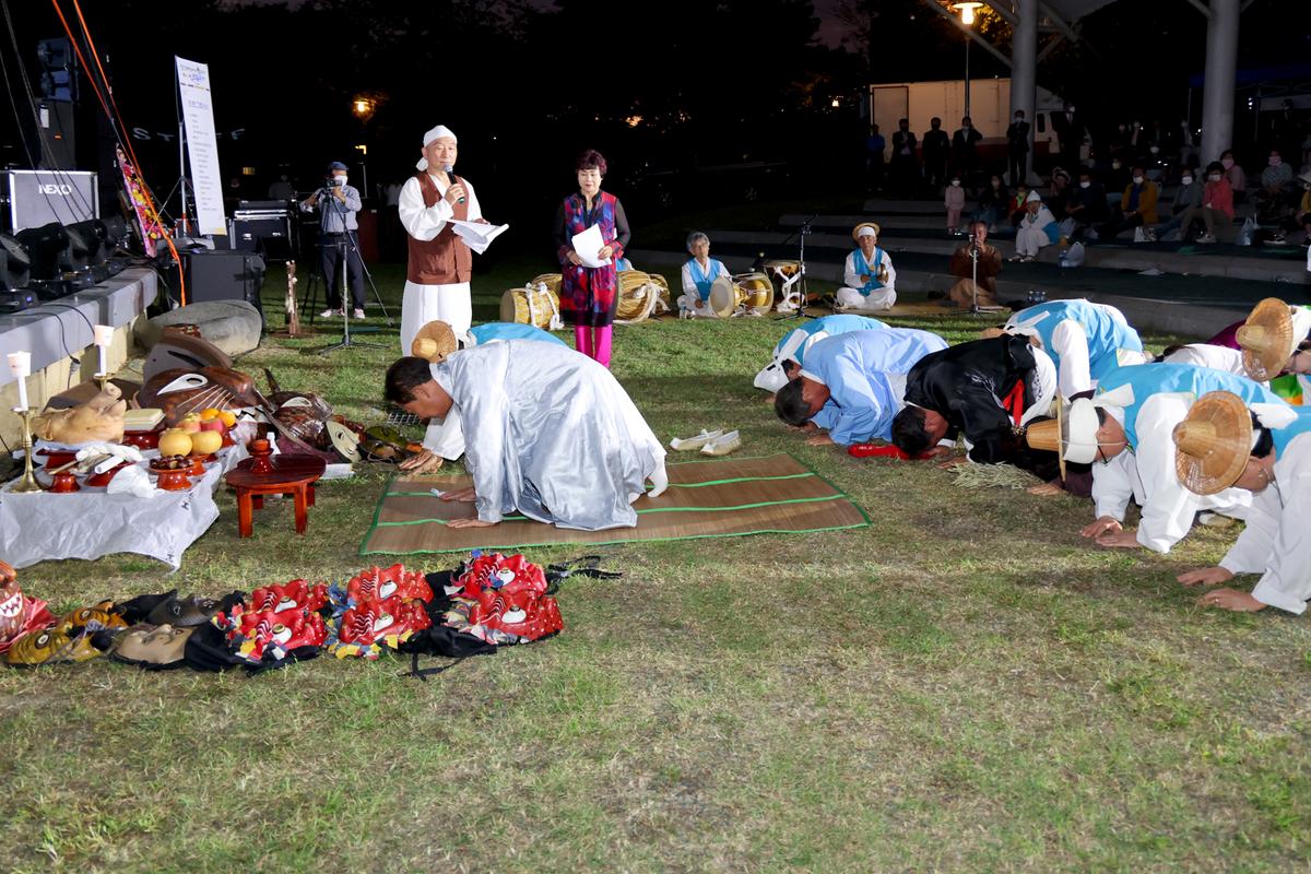 제21회 합천밤마리오광대 탈춤축제