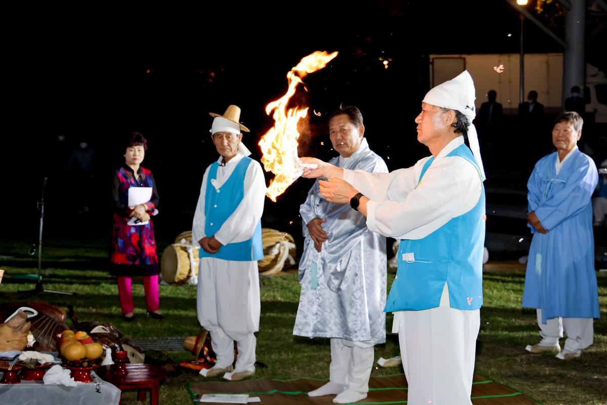 제21회 합천밤마리오광대 탈춤축제