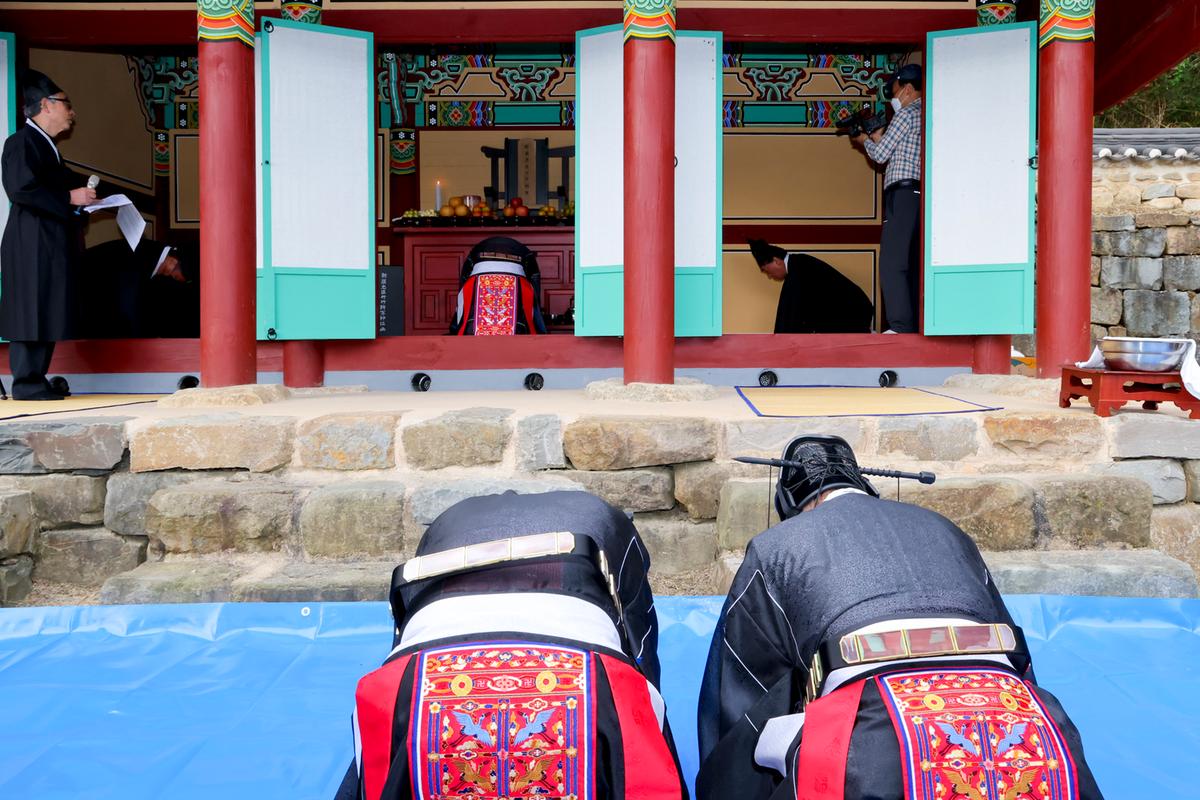 제38회 대야문화제 추모제