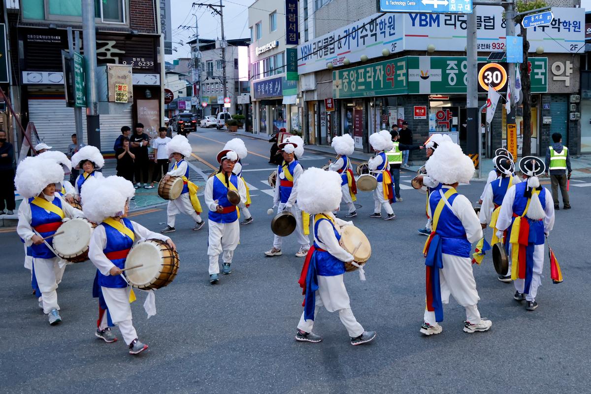 제38회 대야문화제 제등행렬