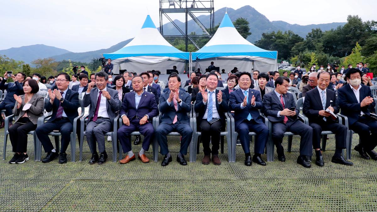 영상테마파크 호텔 조성 및 착공기념행사