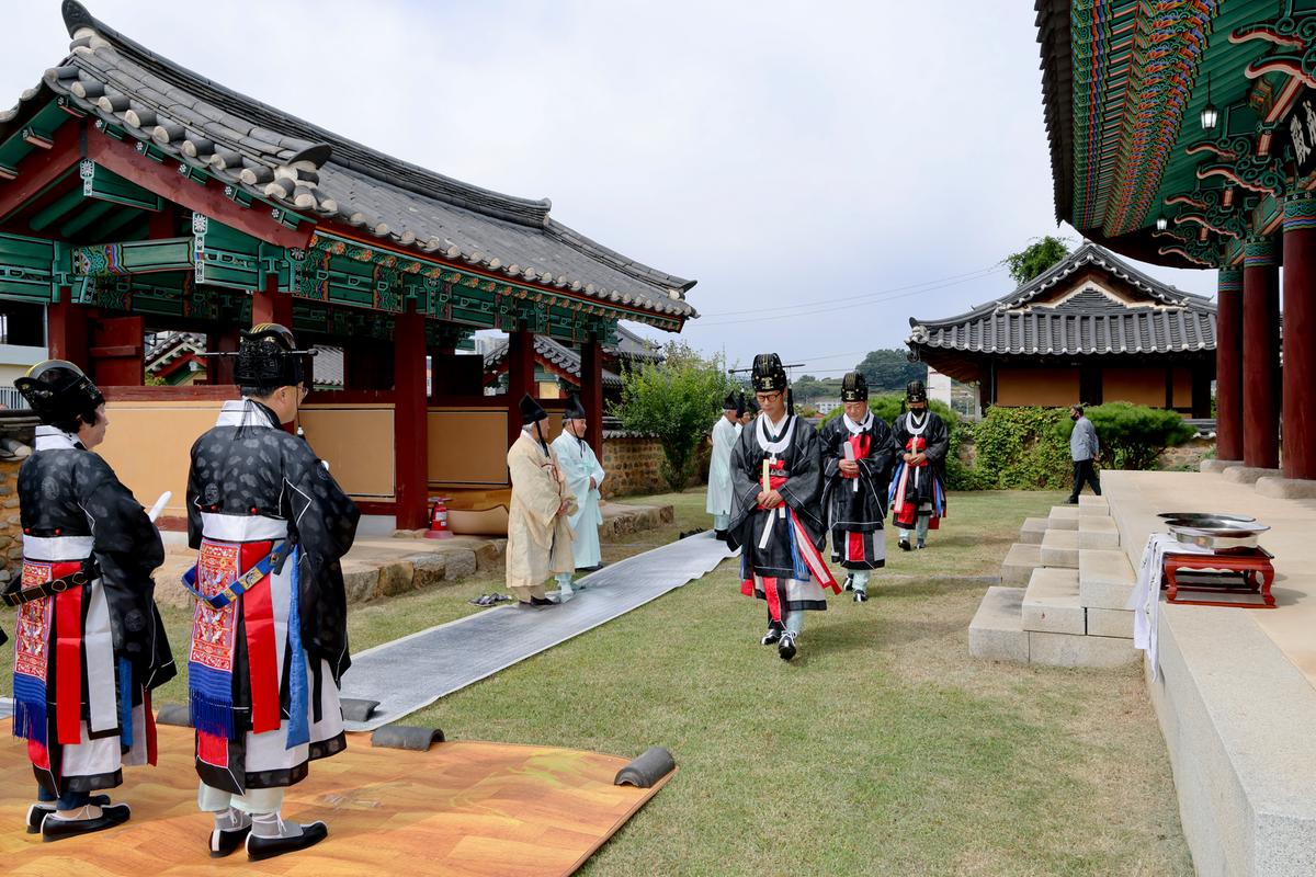 향교 추기석전대제(추향제) 개최