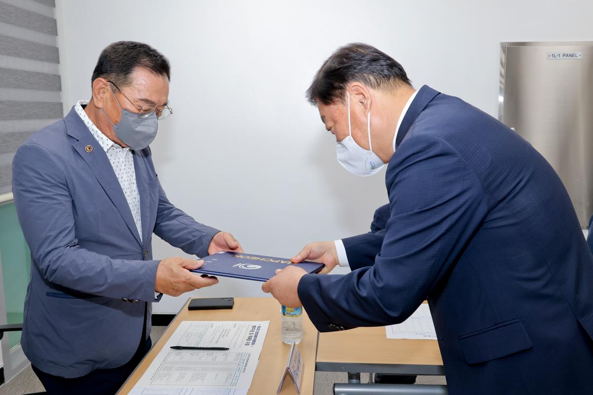 제22회 합천벚꽃마라톤대회 본부 구성 및 위촉장 수여