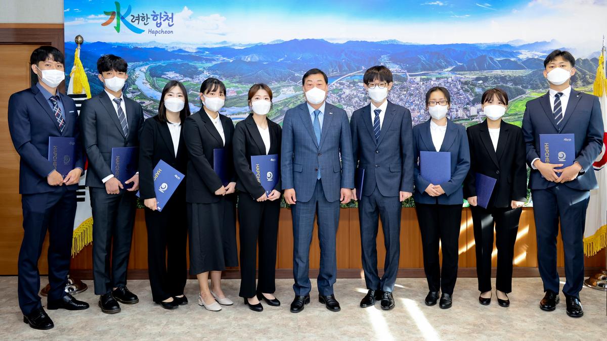 임용장교부