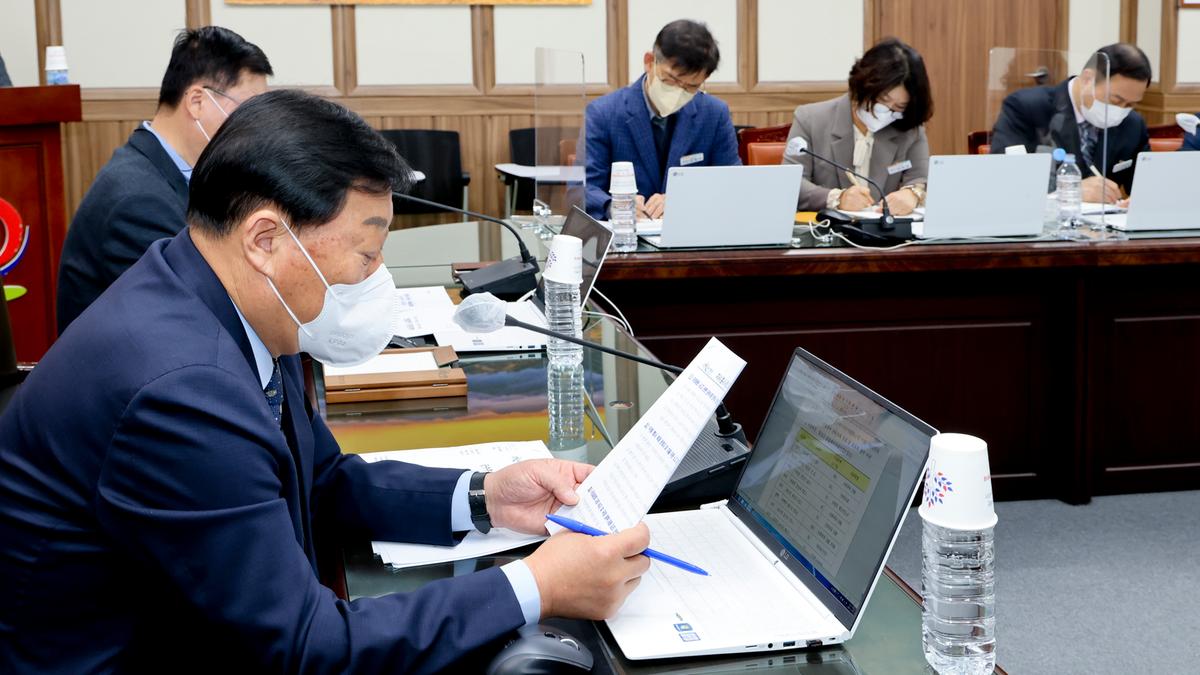 군수주재 확대 간부회의