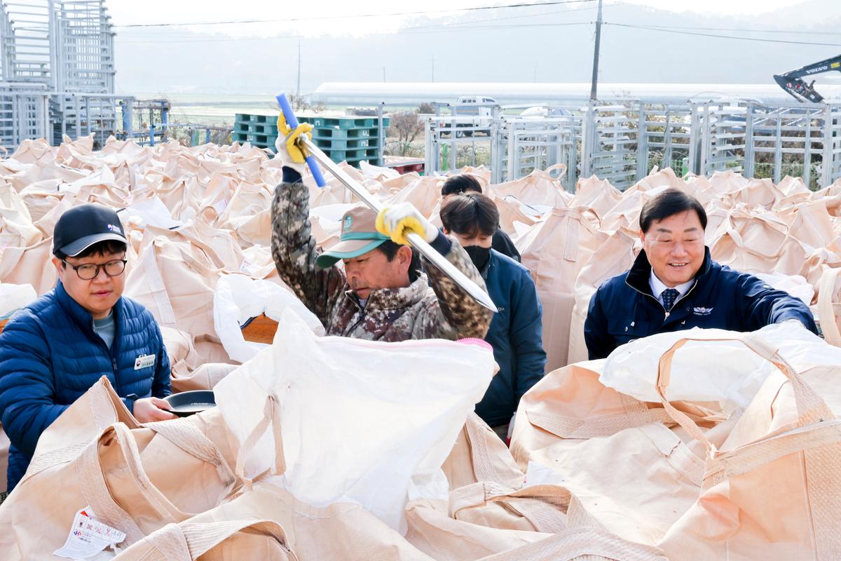 가회,삼가공공비축미곡 수매 현장 방문