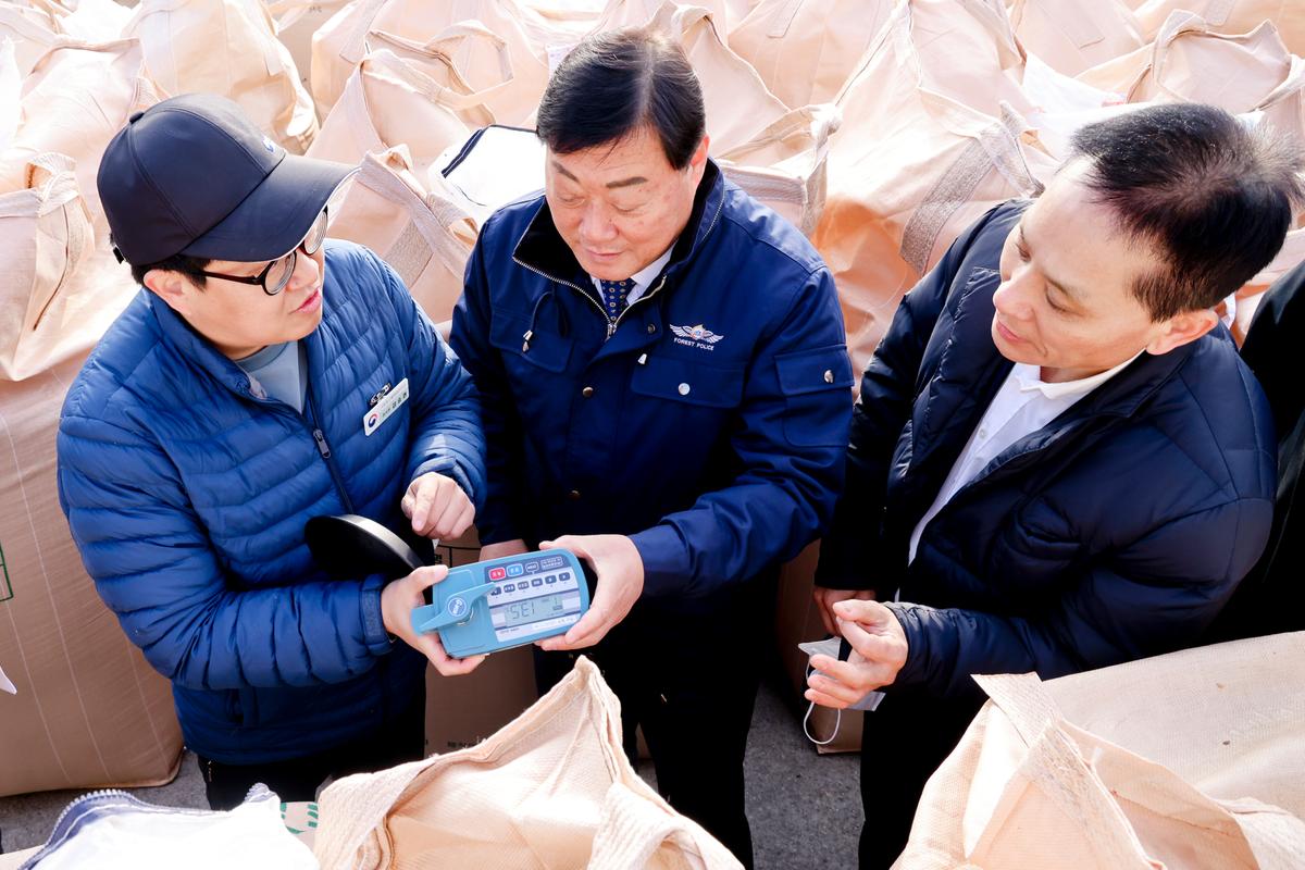 가회,삼가공공비축미곡 수매 현장 방문