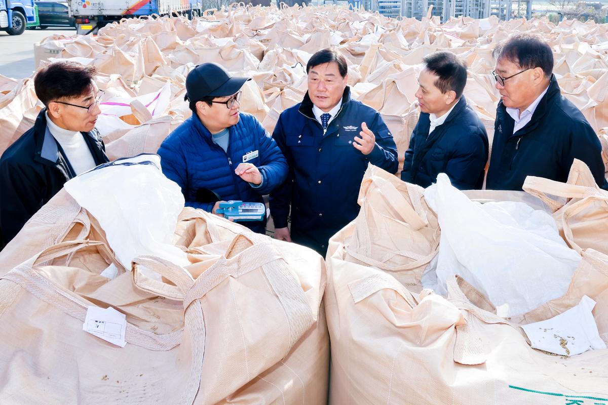 가회,삼가공공비축미곡 수매 현장 방문