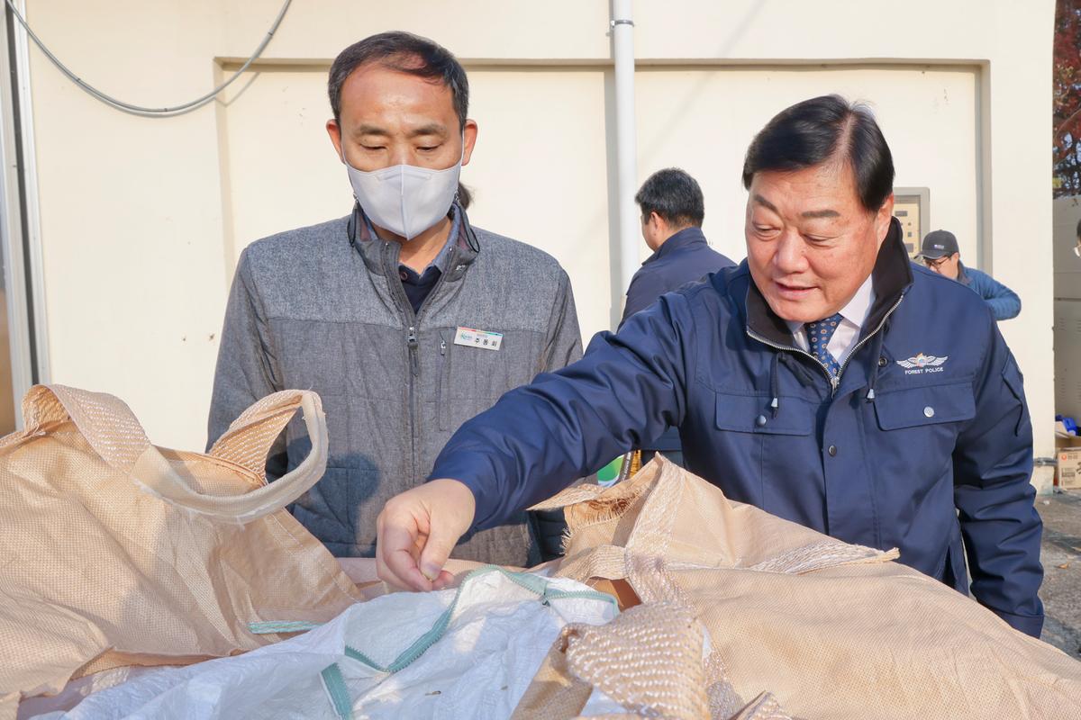 대양면 공공비축미곡 수매 현장 방문
