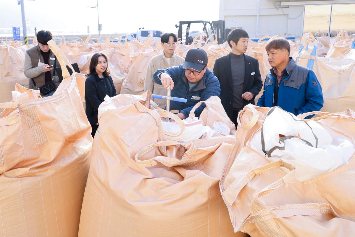 대양면 공공비축미곡 수매 현장 방문