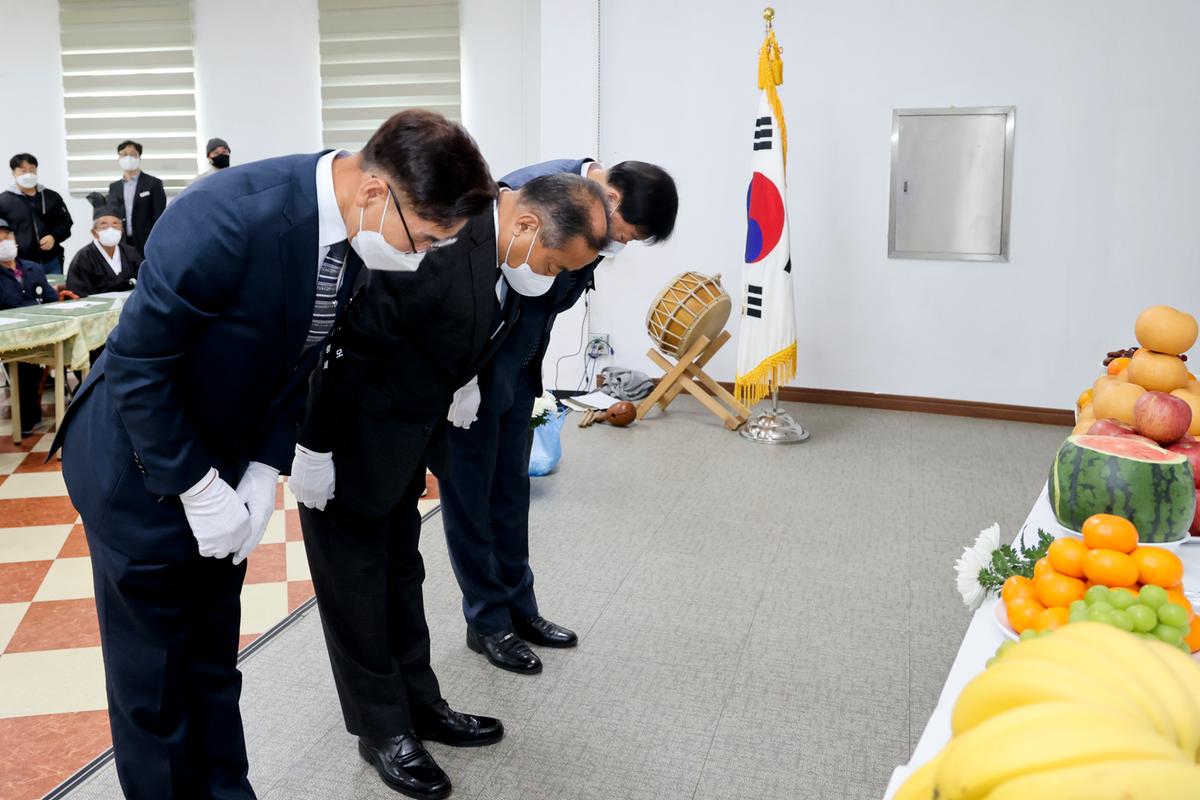 제72주기 제14차 한국전쟁전후 민간희생자 합동위령제 개최