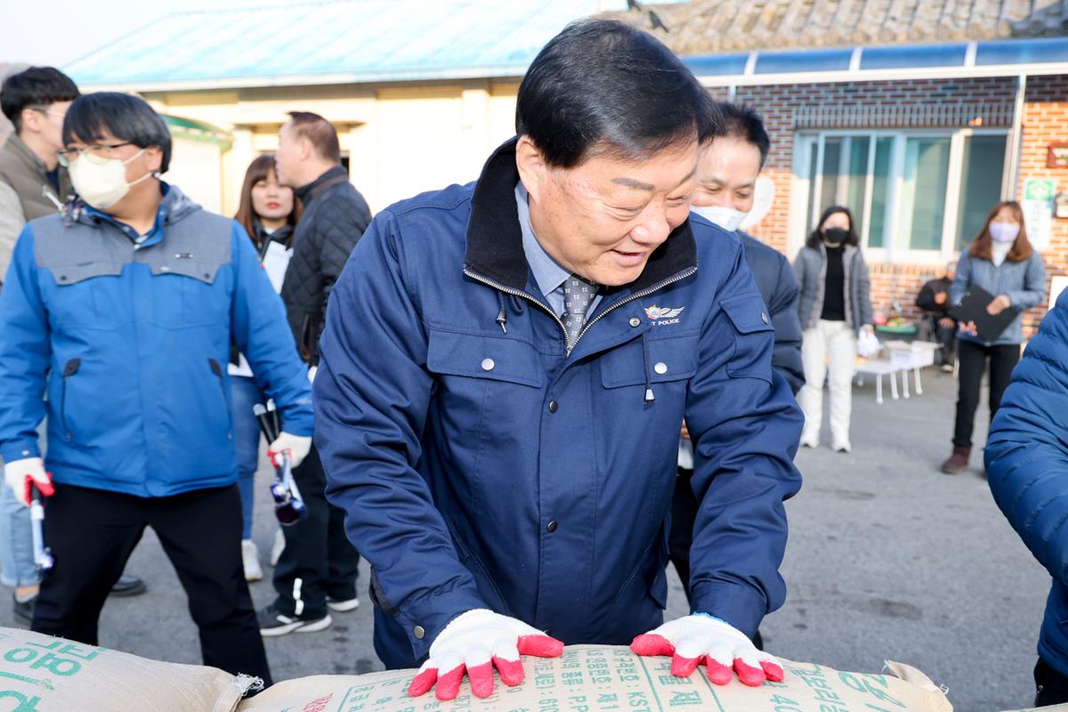 쌍백,용주 공공비축미수매 현장