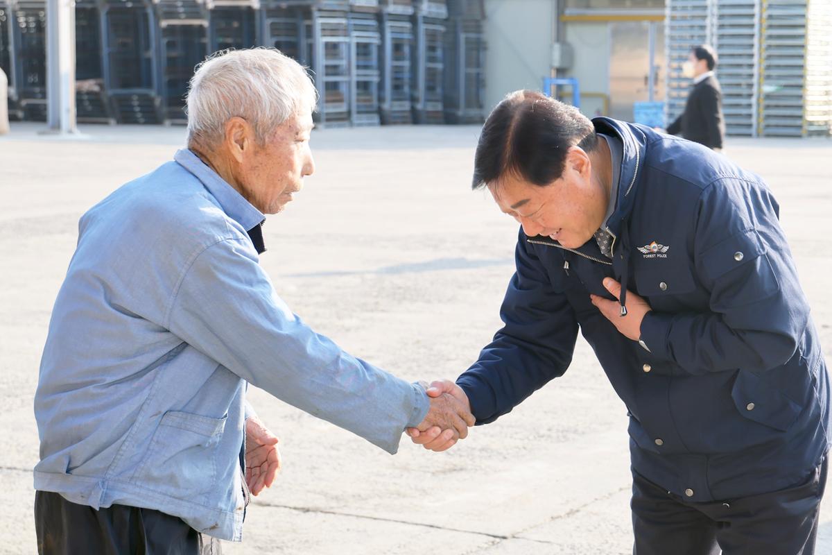 쌍백,용주 공공비축미수매 현장
