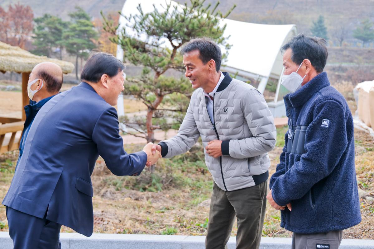 묘산면 공공비축미곡 수매 현장 방문