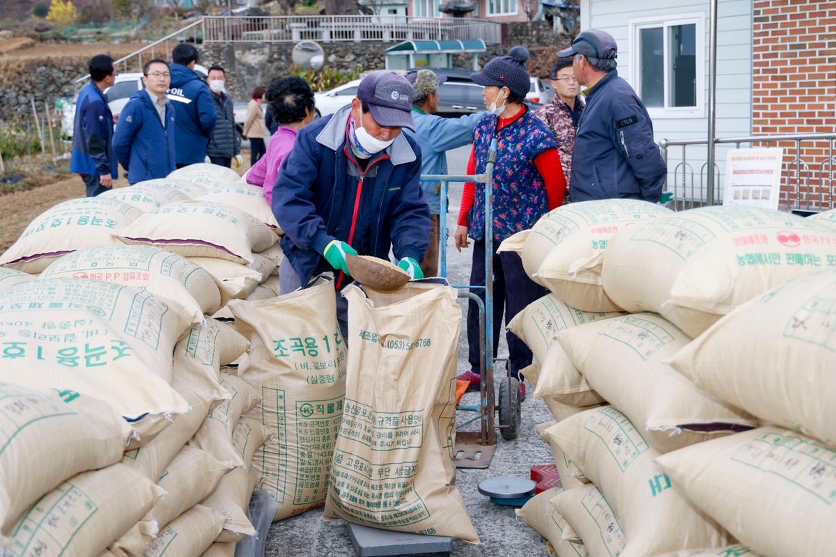 봉산면 공공비축미곡 수매 현장 방문