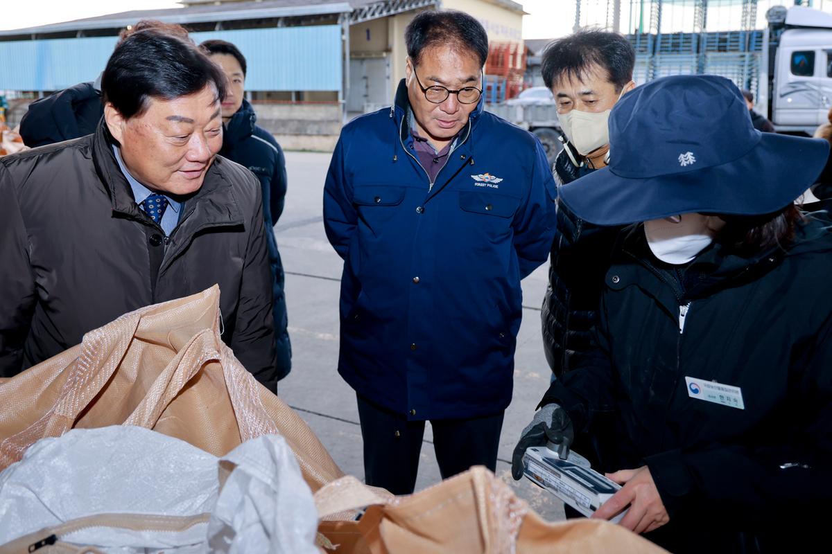 덕곡면 공공비축미곡 수매 현장 방문