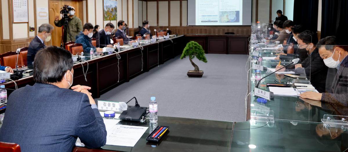 합천역세권개발 용역 중간보고회 개최