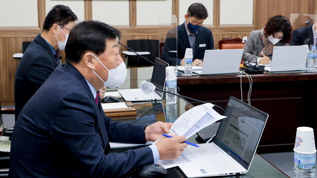 군수주재 확대 간부회의