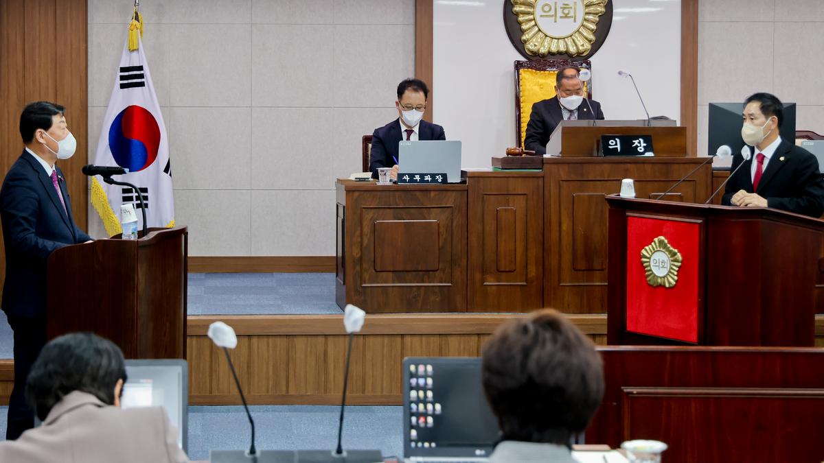 제269회 합천군의회 제2차 정례회 2차 본회의 개최