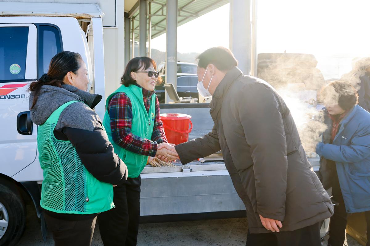 대병면 공공비축미곡 수매 현장 방문