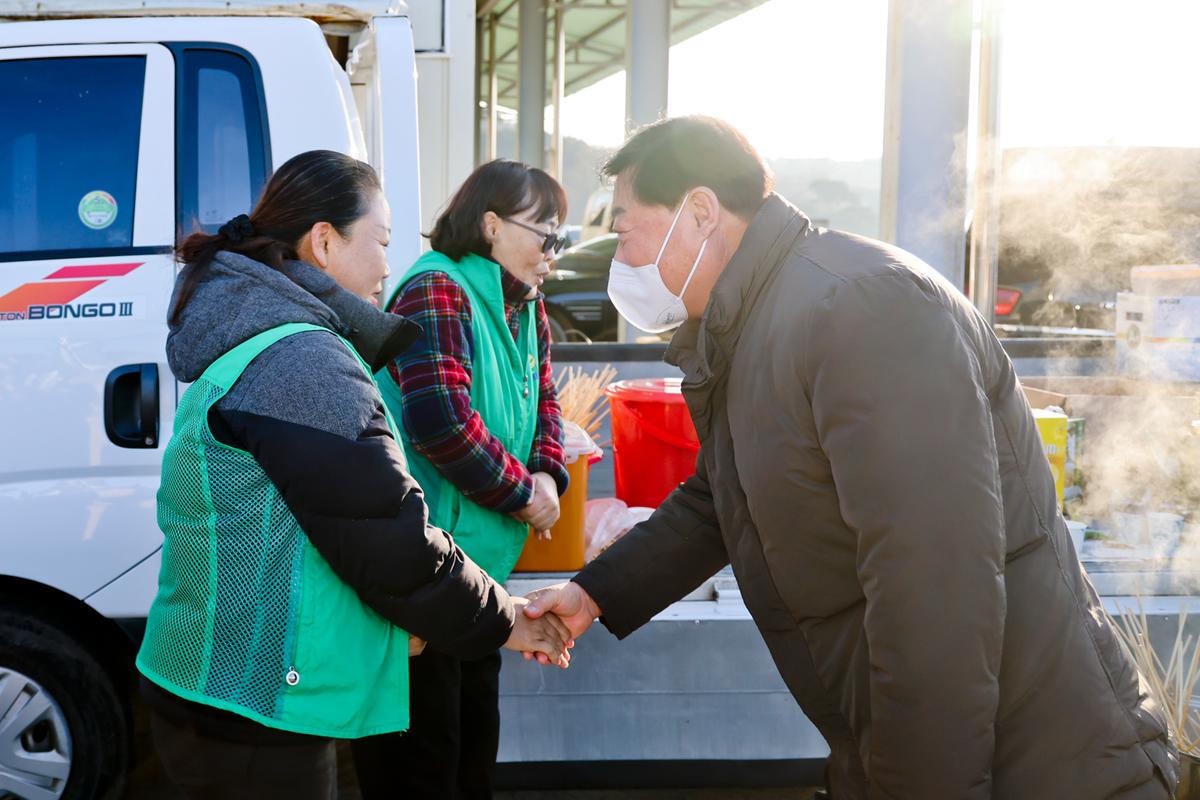 대병면 공공비축미곡 수매 현장 방문
