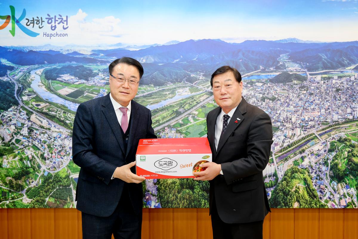 전남 화순군수 합천군 난 산업 현장 방문