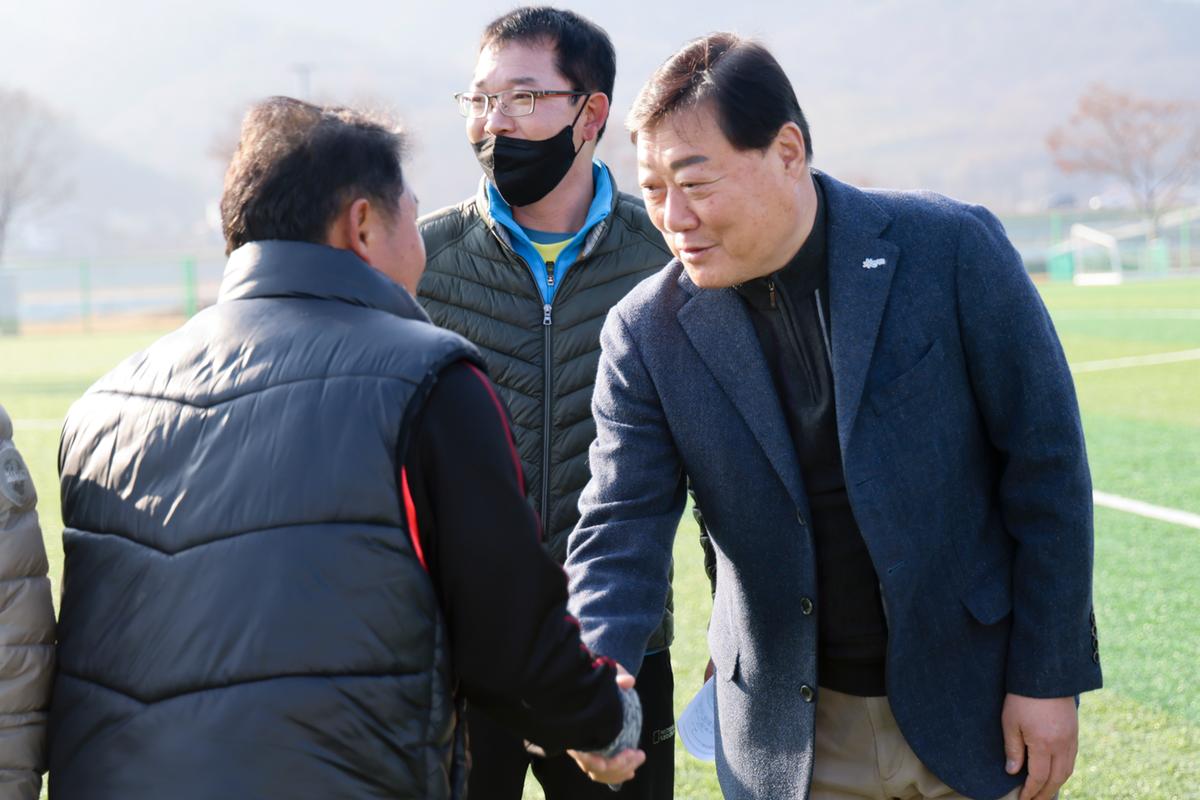 합천스포츠클럽회장배 축구대회 개최