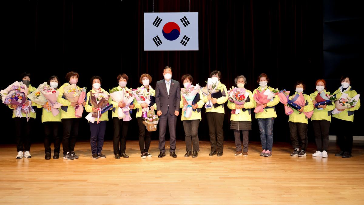 주부민방위기동대 합천군연합회 2022 한마음 결의대회